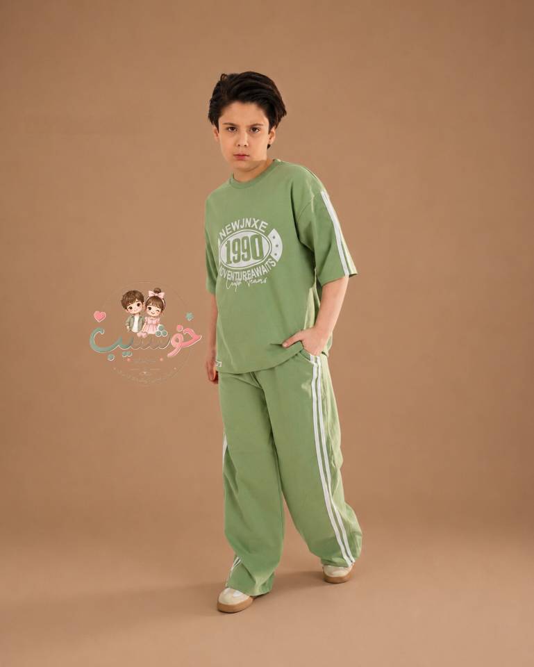 ست تیشرت و شلوار اسپرت  | new jnxe 1990 | پارچه ماکان درجه یک